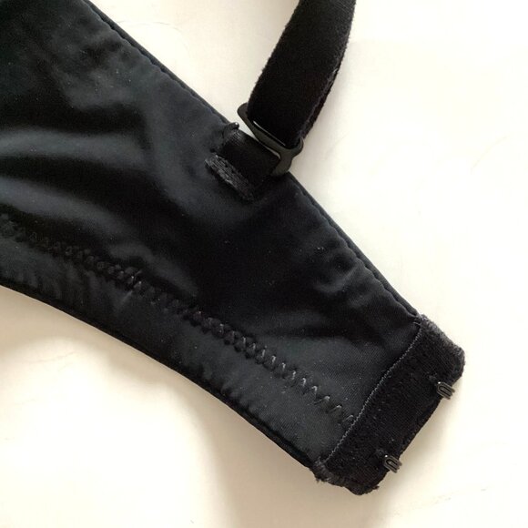 La Vie en Rose Women's Black T-Shirt Bra Adjustable Bra Straps 34D - Picture 8 of 10